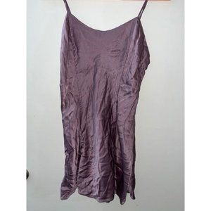 Victoria’s Secret Vintage 100% Silk Mauve Slip Dress Size M